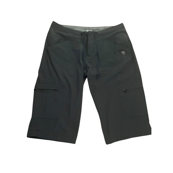 Mountain Hardwear Convertible Hiking Pants Womens 12/32 Gray Zip Off OL4577 - Picture 5 of 8